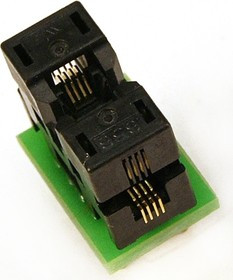 DIP8-MSOP8, Адаптер для программирования микросхем (=AE-SP8U, TSU-D08/MS08-3x3)