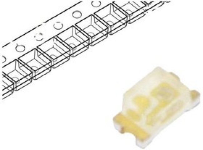 VLMB1300-GS08, Standard LEDs - SMD Blue Clear Non-Diff VLMB1300-GS08, Standard LEDs - SMD Blue Clear Non-Diff