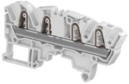 1SNK706022R0000, DIN Rail Terminal Blocks ZK4-4P-BL