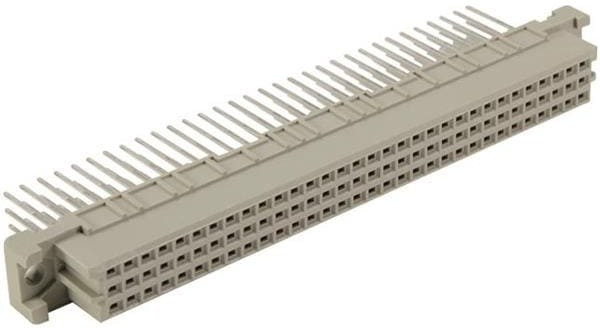 09032646421, 09 03 64 Way 2.54mm Pitch, Type C Class C2, 3 Row, Straight DIN 41612 Connector, Socket