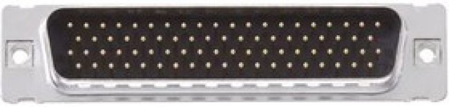 163A16839X, D-Sub High Density Connectors 78P DSUB PLUG STRT HI DENSITY THRU-HOLE