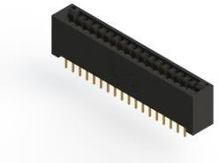 396-036-521-201, Standard Card Edge Connectors 36P .125" x .250" BLACK