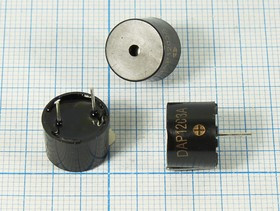 Излучатель звука магнитоэлектрический без генератора, 3В/16 Ом, 12x9мм; зм 12x 9\ 3,0\16\2,4\2P6,5\