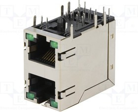 RJJS88A403EJH016, Гнездо, RJ45, PIN: 8, Кат: 5, экранированный, Конф: 8p8c