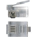 Коннектор Lanmaster (TWT-PL12-6P4C/100) UTP RJ12 прозрачный (упак.:100шт)