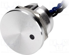 PS223P10Y01B12VD, Переключатель: пьезоэлектрический, Пол: 2, SPST-NO, 0,2A/24ВAC