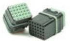 SIMM2022SNC, Rectangular MIL Spec Connectors FEMALE MODULE #22
