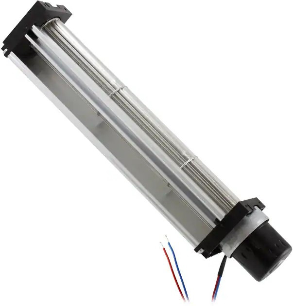 QG030-198/14, Вентилятор тангенциальный, 24В, DC, 260х50х48мм, подшипник качения, 100 куб.м/ч, 8W