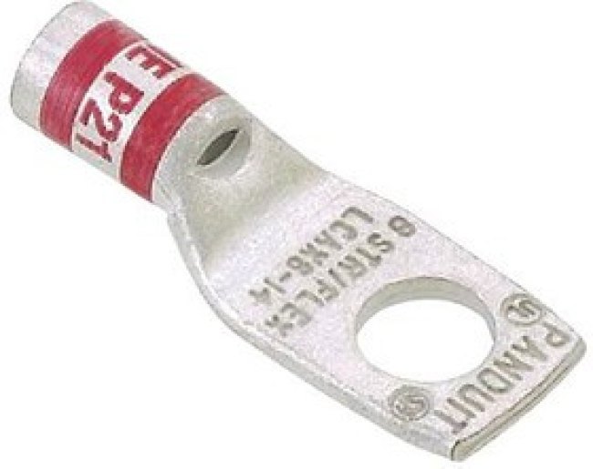 LCAX4/0-58-X, TERMINAL, COMPRESSION LUG, M16, 4/0AWG