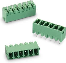 691305330006, Pluggable Terminal Blocks WR-TBL 300VAC 12A 6P Vertical