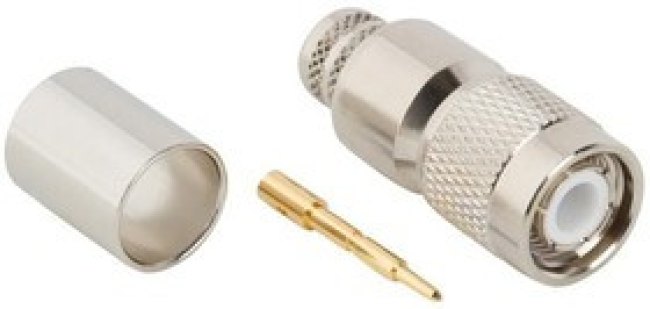 122394, RF Connectors / Coaxial Connectors TNC STRAIGHT PLUG RG8 NICKEL 122394, RF Connectors / Coaxial Connectors TNC STRAIGHT PLUG RG8 NICKEL