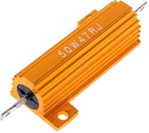 AH50 505Вт 1кОм, резистор силовой на радиаторе 5% (RX24) AH50 505Вт 1кОм, резистор силовой на радиаторе 5% (RX24)
