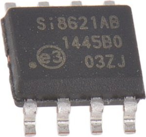 SI8621AB-B-IS, SI8621AB-B-IS , 2-Channel Digital Isolator 1Mbps, 2.5 kVrms, 8-Pin SOIC SI8621AB-B-IS, SI8621AB-B-IS , 2-Channel Digital Isolator 1Mbps, 2.5 kVrms, 8-Pin SOIC