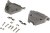 8630CH37UNCLF, 8630CH Series Thermoplastic D Sub Backshell, 37 Way 8630CH37UNCLF, 8630CH Series Thermoplastic D Sub Backshell, 37 Way