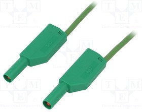 SLK410-E/SIL-20025, Измерительный провод, 19А, с осевым гнездом 4мм, Uном: 1кВ, Дл: 2м SLK410-E/SIL-20025, Измерительный провод, 19А, с осевым гнездом 4мм, Uном: 1кВ, Дл: 2м