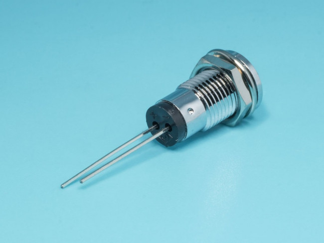 LA05W/I, Светодиод в корпусе, красный, гайка d=8мм, 12,0 mcd