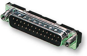 D25P24A4GV00LF, D-Sub Standard Connectors Straight 25 way Pin
