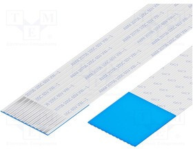 10-12-D-0030-C, FFC cable; Cores: 12; Cable ph: 1mm; L: 30mm; 60V; Plating: tinned; 1A