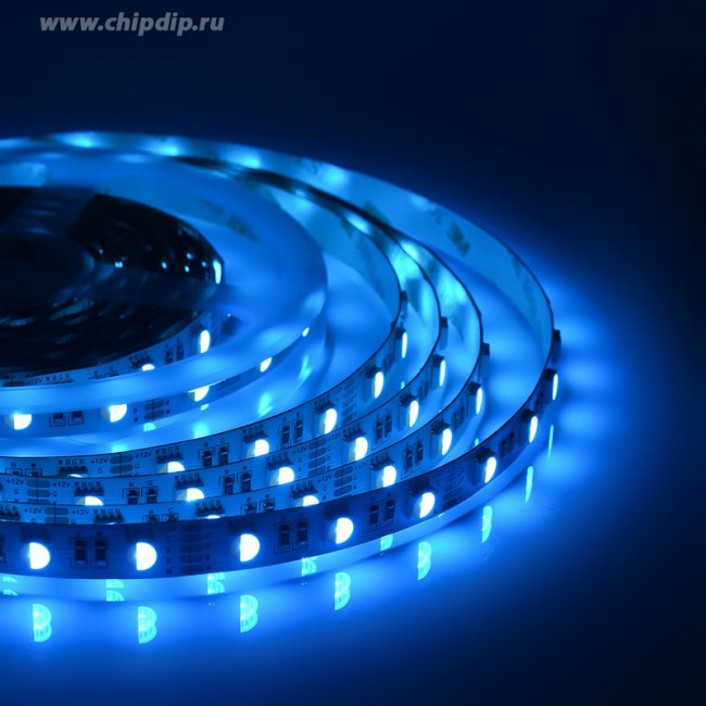 00-109 Светодиодная лента, 12В, 14,4Вт/м, smd5050, 60д/м, IP20, 500Лм/м, ширина подложки 10мм, RGBW,(цена за 1м.)