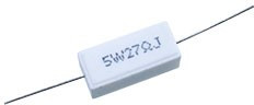 SQP-5 27 Ohm, резистор 5 Вт 27 Ом