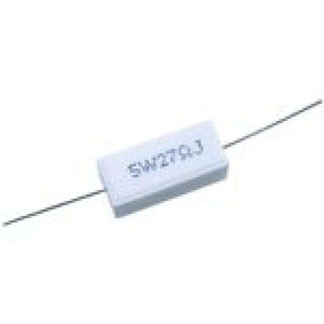 SQP-5 27 Ohm, резистор 5 Вт 27 Ом