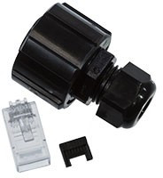 1738607-1, 8P8C вилка на кабель RJ45