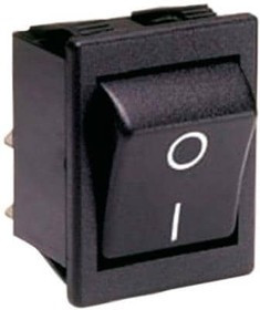 C1350ARBR-602AW, Rocker Switches DPST Rocker Switch with legend