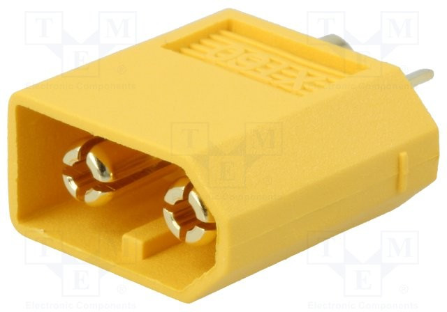 XT60-M, Разъем питания штекер 2 контакта