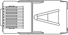943-SP-370808SM2-A218, Modular Connectors / Ethernet Connectors Modular Plug CAT5E 8P 8C Shielded .036-.042 Conductors