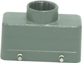 MP009413, Разъем для тяжелых условий, Hood, Top Entry, Корпус из Алюминия, 2 Рычага, 16B MP009413, Разъем для тяжелых условий, Hood, Top Entry, Корпус из Алюминия, 2 Рычага, 16B