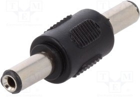 PC2.1-MM, Переходник: соединитель, 5,5/2,1мм, 5,5мм, 2,1мм