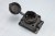 РКН16-1-01, Розетка настенная каучуковая с защитной крышкой, IP44; №11391 гн пит AC CEE7/4\\16/250\\ IP44\чер\РКН16-1-01\