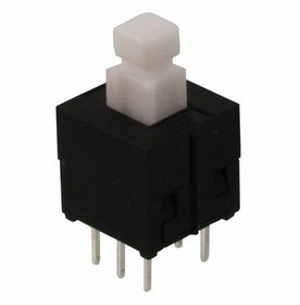 TL2201EEYA, Pushbutton Switches DPDT .1A 30V