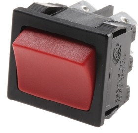 H8650VBAAL, DPST, On-Off Rocker Switch Panel Mount