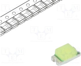 RF-WUB190DS-DD, LED; SMD; 0603; white cold; 650?1000mcd; 140°; 20mA; 2.7?3.6V