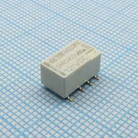 1-1462039-8, Signal Relay 12VDC 5A DPDT(10x7.48x5.65)mm SMD Medical