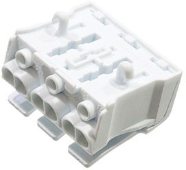 3-2834242-4, Разъем на провод, 6 позиций, 450V,