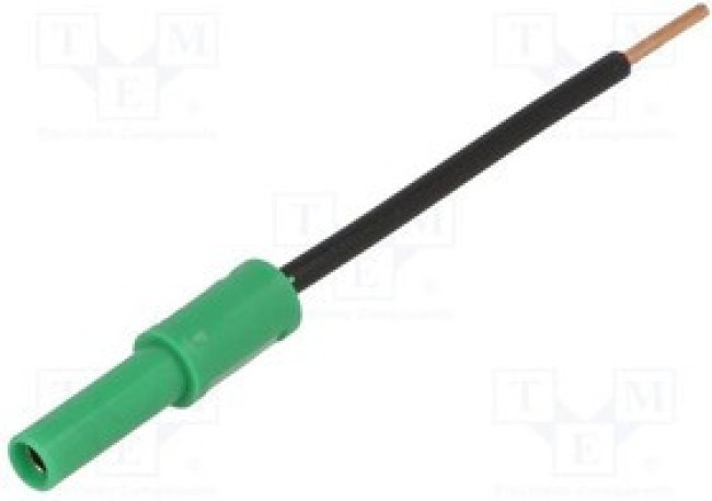 PJADA86F/1.8-GN, Измерительный щуп, 10А, зеленый, Диам.конца: 1,7мм, 70ВDC, 33ВAC PJADA86F/1.8-GN, Измерительный щуп, 10А, зеленый, Диам.конца: 1,7мм, 70ВDC, 33ВAC