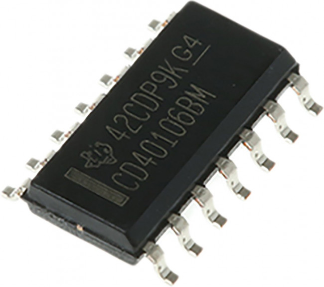 CD40106BM, Inverters CMOS Hex Schmitt Triggers