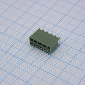 215309-5, Разъем в плату 10 контактов (2X5P VERT HV-100), 2.54 мм