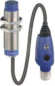 XS618B2PAL01M12, Индуктивный бесконтактный датчик, цилиндрический, OsiSense XS, M18, 10мм, PNP, 12 - 24В, разъем XS618B2PAL01M12, Индуктивный бесконтактный датчик, цилиндрический, OsiSense XS, M18, 10мм, PNP, 12 - 24В, разъем