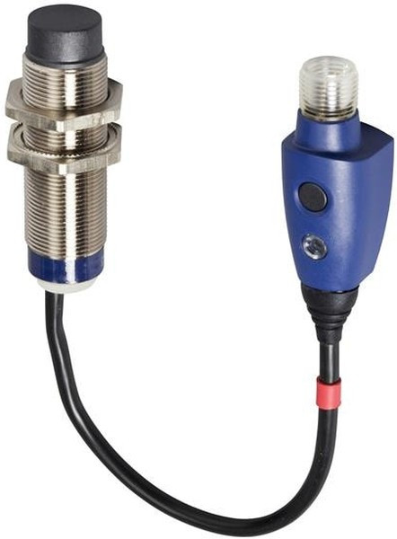 XS618B2PAL01M12, Индуктивный бесконтактный датчик, цилиндрический, OsiSense XS, M18, 10мм, PNP, 12 - 24В, разъем XS618B2PAL01M12, Индуктивный бесконтактный датчик, цилиндрический, OsiSense XS, M18, 10мм, PNP, 12 - 24В, разъем