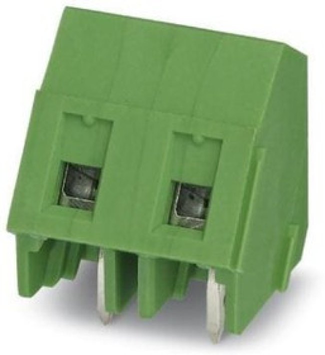 1718731, Fixed Terminal Blocks 3P 7.62mm 35DEG