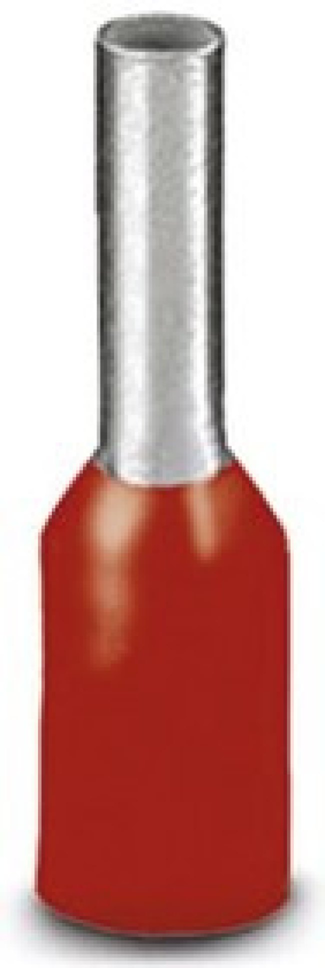 3200616, AI 10 -18 RD Insulated Crimp Bootlace Ferrule, 18mm Pin Length, 4.6mm Pin Diameter, 10mm² Wire Size