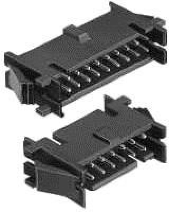 DF11-8DEP-2A, Headers &amp; Wire Housings 2MM M/M ADAPTER 8P TIN W/PNL LOCK