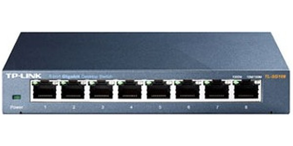 Коммутатор 8PORT 1000M TL-SG108 TP-LINK Коммутатор 8PORT 1000M TL-SG108 TP-LINK