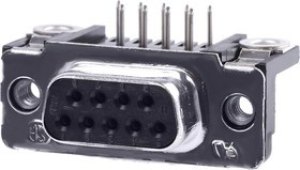 5745781-4, D-Sub Standard Connectors RECP FRNT MTL SHL 9P