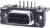 5745781-4, D-Sub Standard Connectors RECP FRNT MTL SHL 9P