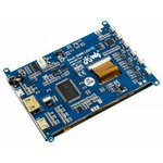 ACD18-RA417 Waveshare 5" емкостной сенсорный дисплей без корпуса, 800*480 TFT матрица, вход HDMI, пи