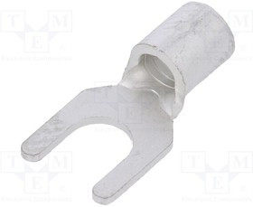 5.5Y-5, Наконечник: вилка, M5, 2,63-6,64мм2, обжим, на провод, 12AWG-10AWG